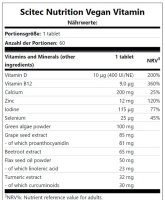 Scitec Vegan Vitamin 60 Kapseln