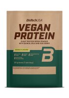 BioTech VEGAN PROTEIN 25g PROBEN / SAMPLES 50 STÜCK VPE